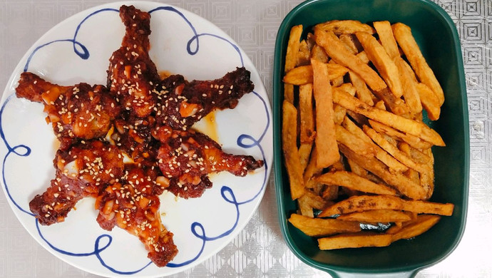 韩式琥珀炸鸡