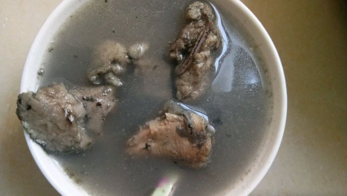 【独家】塘鲺黑芝麻骨头汤