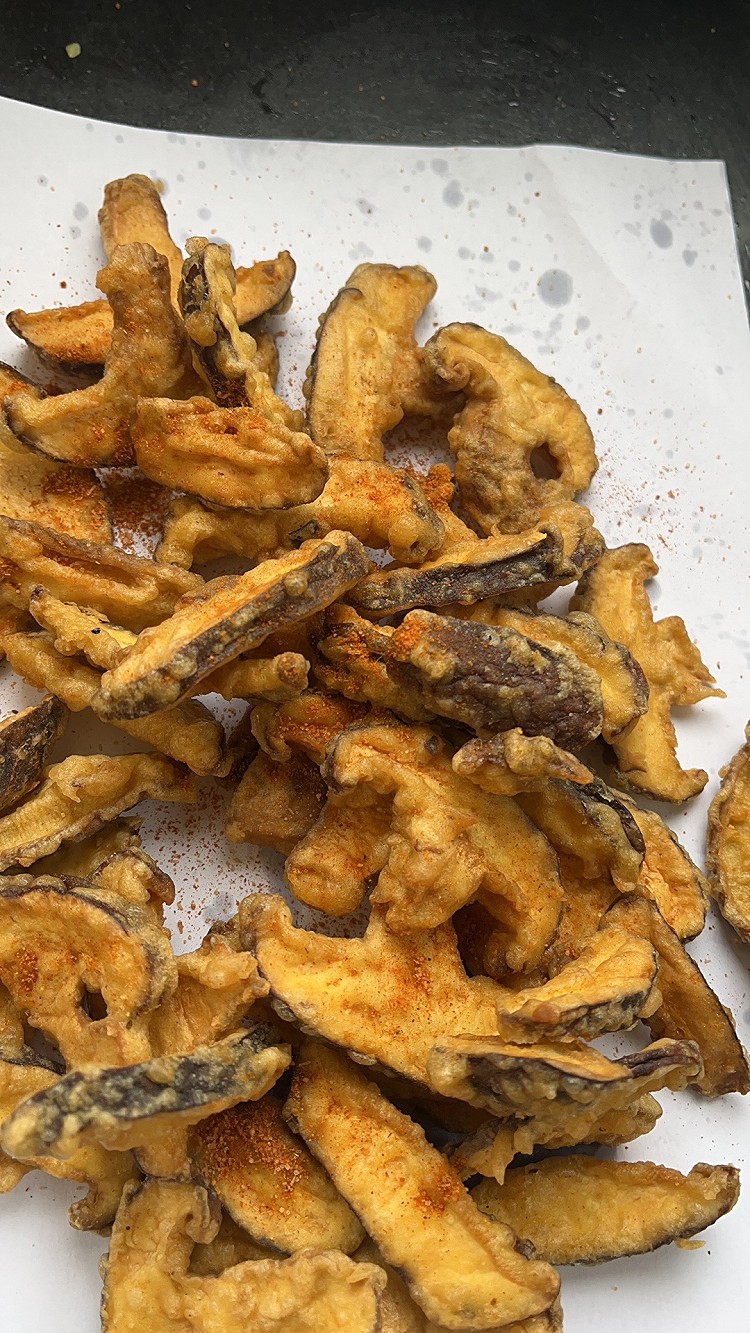 炸香菇的做法