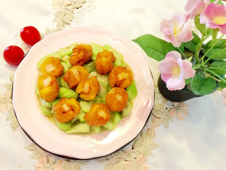 油条虾炒丝瓜（夏季清淡美味）的做法