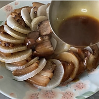 #一口新年味，全家享佳味#腊肉蒸萝卜的做法图解5