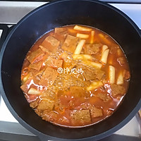#暖冬酱在手，嗨吃部队锅#韩式辣炒年糕的做法图解11