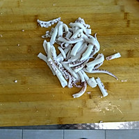炒鱿鱼花的做法图解4