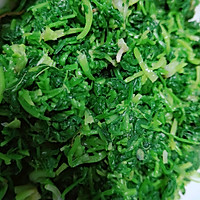 荠菜素饺的做法图解1