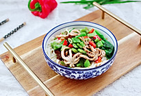 #肉食者联盟#芸豆鱿鱼打卤面的做法