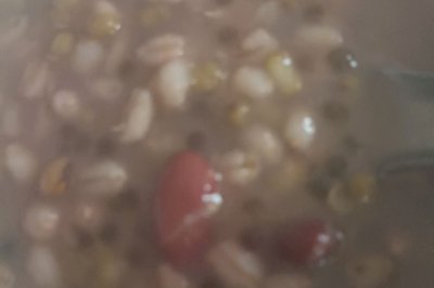 绿豆红豆薏米西米粥