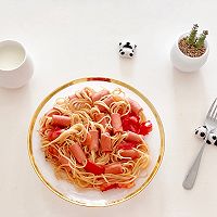 火腿肠番茄意大利面的做法图解9