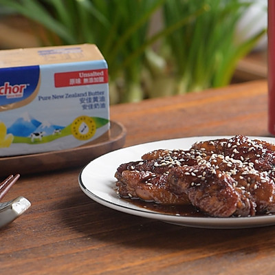 黄油可乐鸡翅