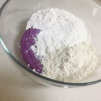 黑加仑紫薯糯米糕的做法图解5