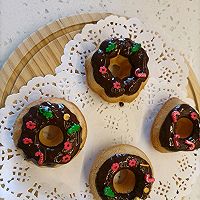 #万物生长 营养尝鲜#巧克力甜甜圈的做法图解15