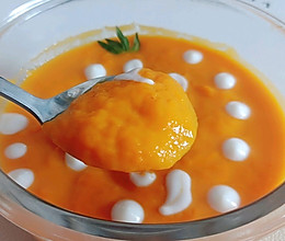 西式南瓜浓汤的做法