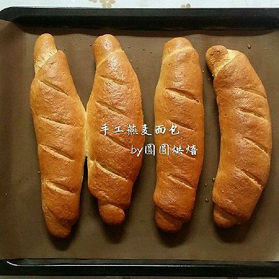 燕麦面包（为做法棒三明治的面包）