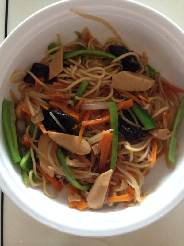 电饭煲版（香喷喷的炒面）