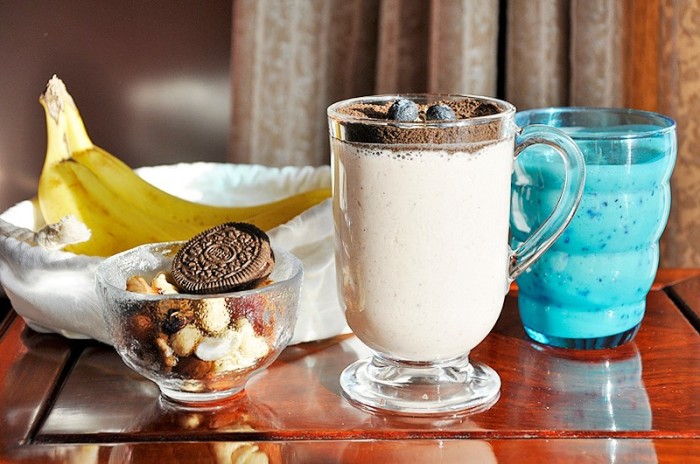 静音PK，再做个盆栽奶昔&梨藕汁的做法