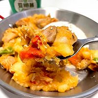 #葱伴侣豆瓣酱能蘸善炒#火烧云油焖鸡的做法图解12