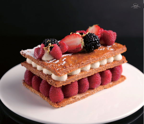 香草水果森林千层饼——法国甜点MOF大师作品