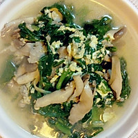 潺菜（木耳菜）蘑菇汤的做法图解7