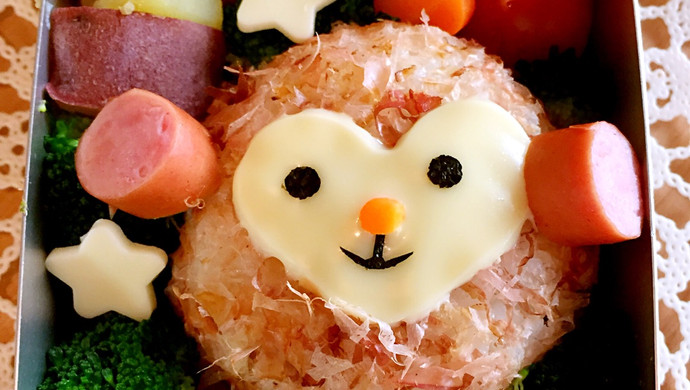 迎接猴年之小猴便当