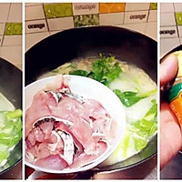 青菜鱼片汤的做法图解3