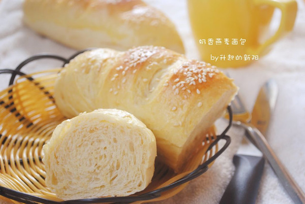 奶香燕麦面包