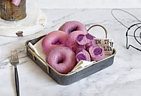 双重紫薯贝果的做法
