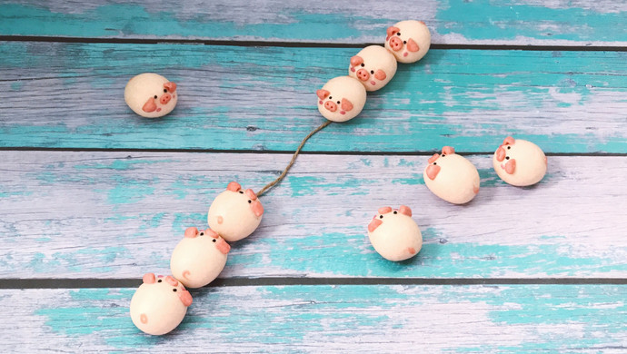 【卡通馒头&卡通包】超快手迷你小猪猪