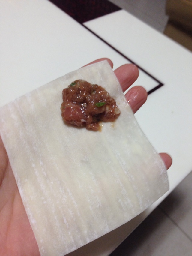 葱香高汤馄饨的做法图解2