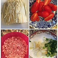 家常菜-金针菇日本豆腐（煲）的做法图解2
