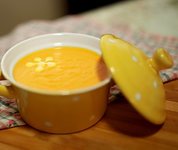 奶油南瓜汤胡桃记餐前甜汤开胃汤的做法