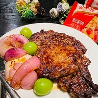 #芝士盖被 爆改芝味#芝味香煎牛排绝佳味美的做法图解10