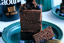 酒渍蓝莓巧克力蛋糕的做法