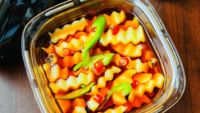 捞汁土豆条