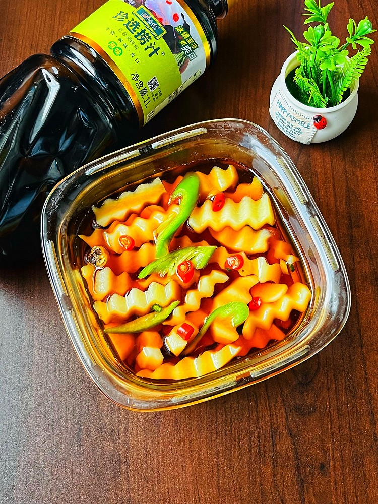 捞汁土豆条的做法