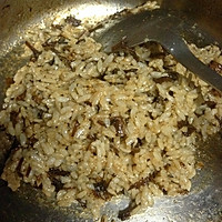梅干菜炒饭的做法图解4