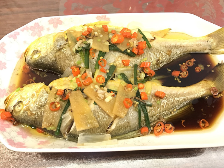 清蒸大黄鱼的做法