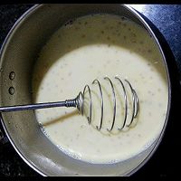 焗荔茸西米布甸的做法图解7