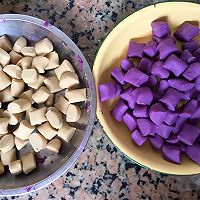 南瓜紫薯芋圆的做法图解7