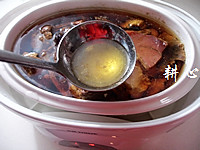 松茸火腿炖鸡汤的做法图解10