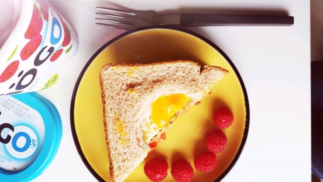 吞拿肉蛋三明治-秀出你的早餐的做法