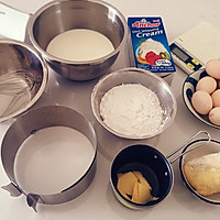 榴莲千层（超软糯蛋皮配方٩( ᐛ )و的做法图解1