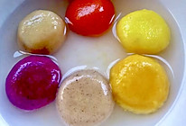 【创意小厨娘】彩色水果汤圆——高颜值，多果味，软糯清甜。的做法