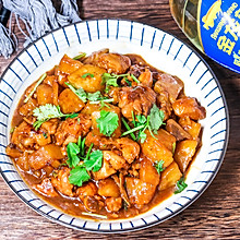 土豆炖鸡腿