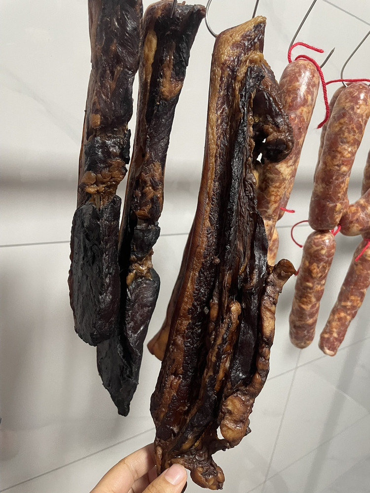酱油腊肉的做法