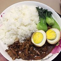香菇卤肉饭的做法图解8