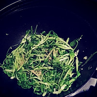 素炒鸡毛菜的做法图解4