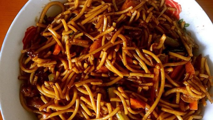 简单的快手炒面