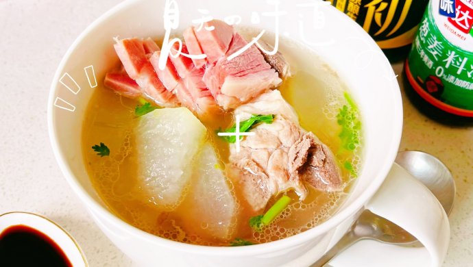 减脂冬瓜排骨火腿汤