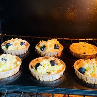 #爱好组-低筋#酥顶蓝莓爆浆麦芬蛋糕的做法图解16