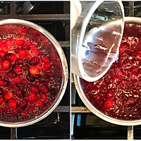 蔓越莓是圣诞的颜色: 自制蔓越莓酱法国吐司的做法图解2