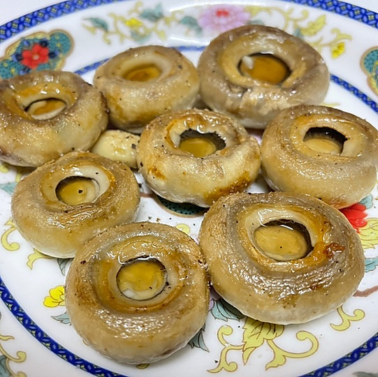 烤口蘑的做法